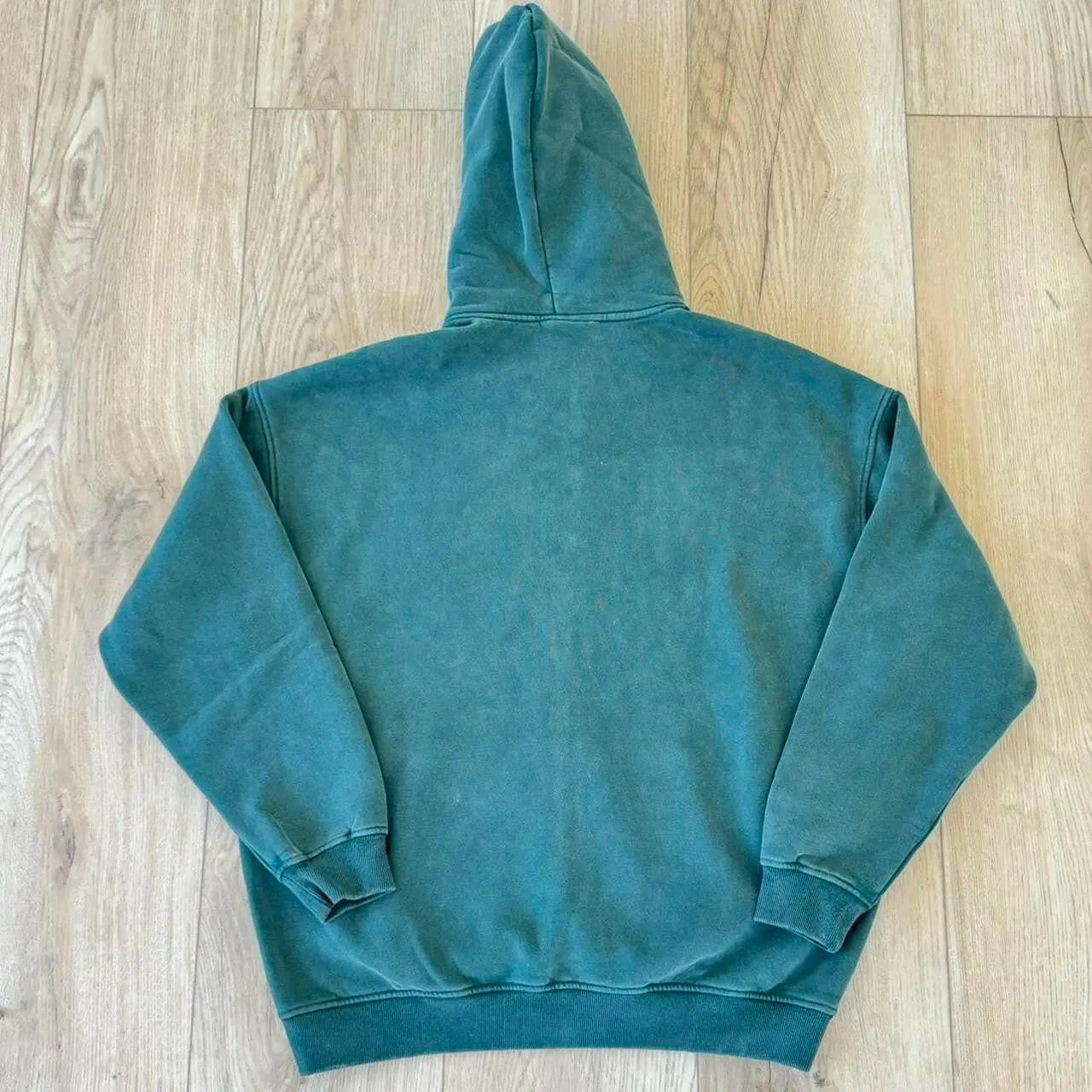 Faded Green Double Zip Up Kore Clothing