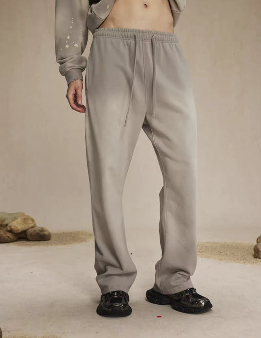 Gray Washed Sweatpants - Kore Clothing