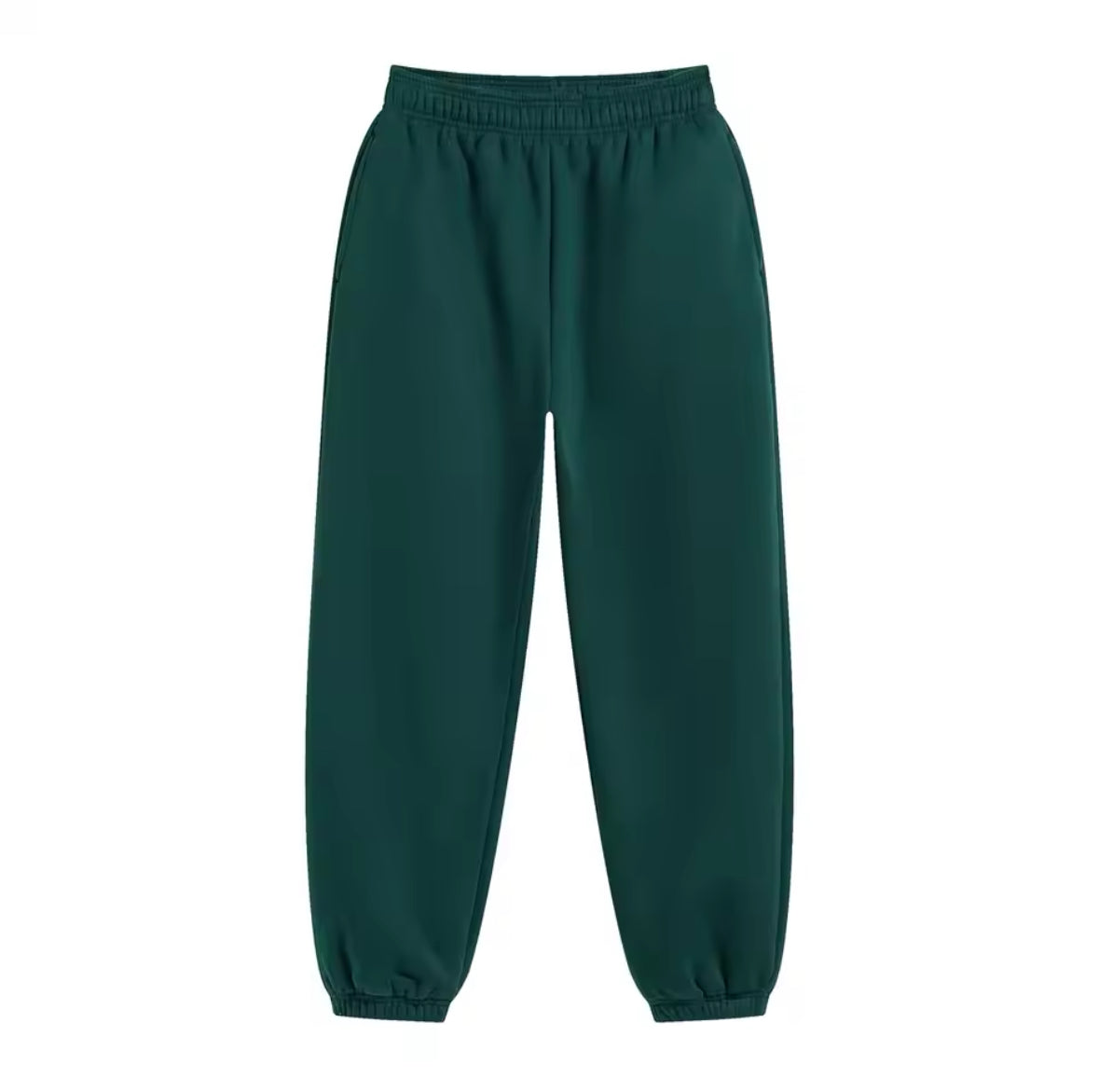 Green Cuffed Sweatpants - Kore Clothing