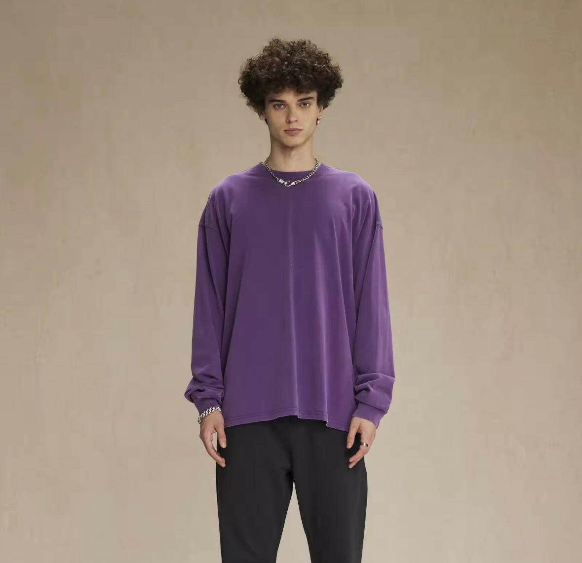 Faded Pink Long Sleeve Shirt - Kore Clothing