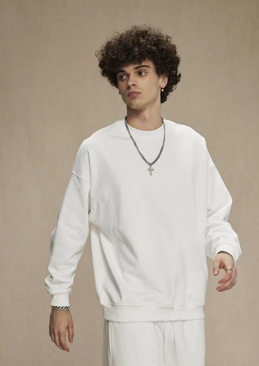 White Crewneck Sweatshirt