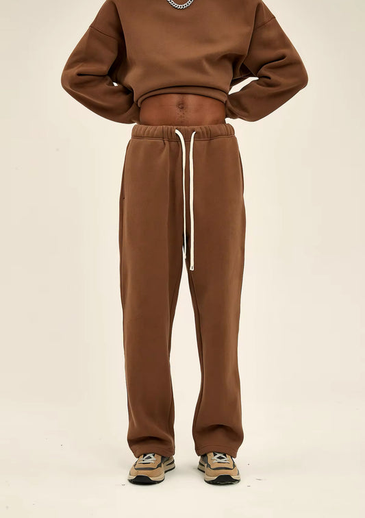 Mocha Brown Sweatpants - Kore Clothing