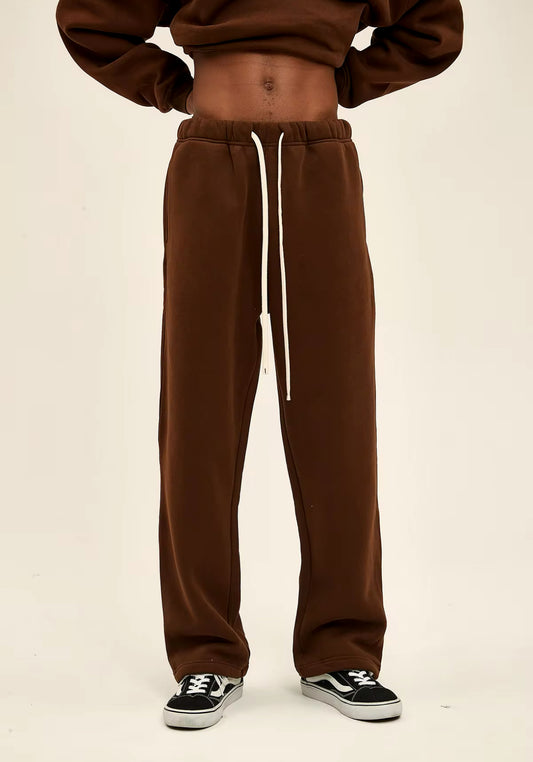 Dark Brown Sweatpants - Kore Clothing