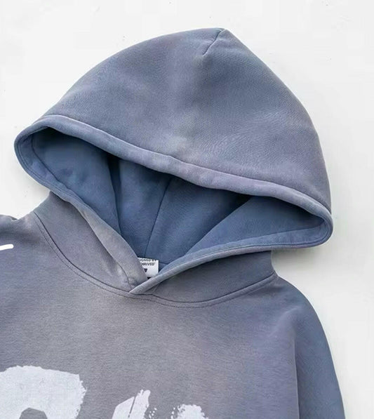 Faded Blue 99 Hoodie