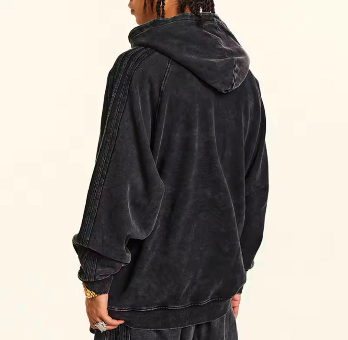 Faded Black 65 Hoodie