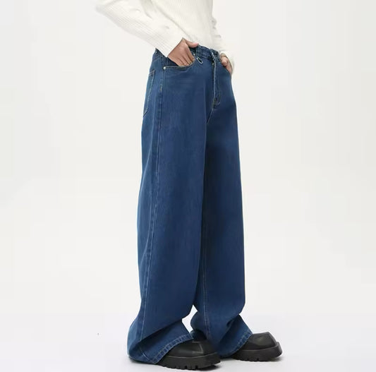 Blue Dad Baggy Jeans