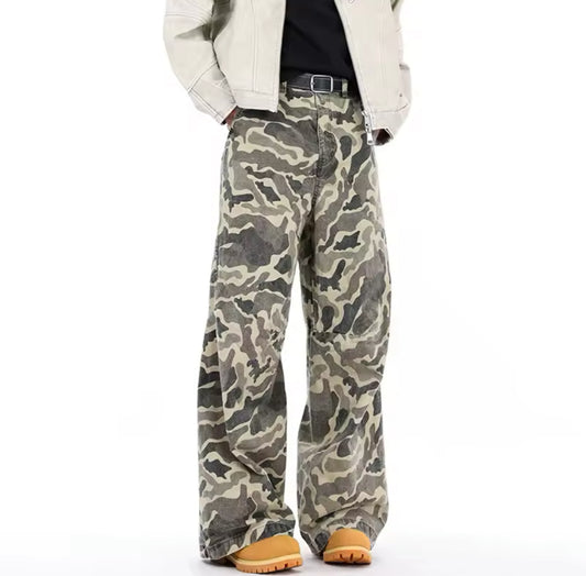 Camo Baggy Jeans