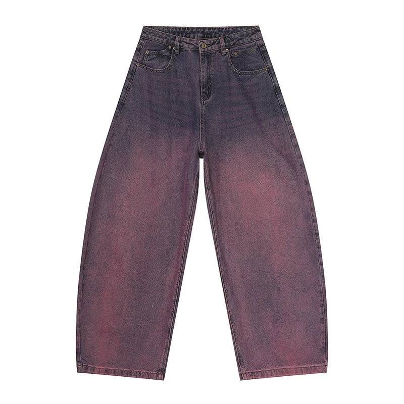 Faded Purple Baggy Jeans