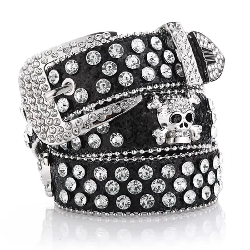 Diamond Skull Belt