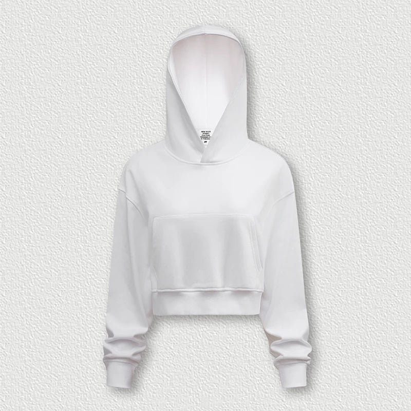 Womens Cropped Hoodie