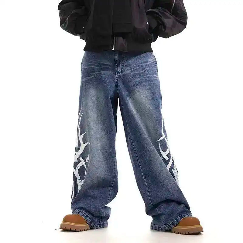 Thorn Blue Baggy Jeans