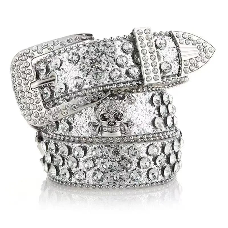 Diamond Skull Belt