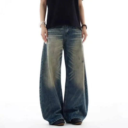 Blue Swamp Baggy Jeans