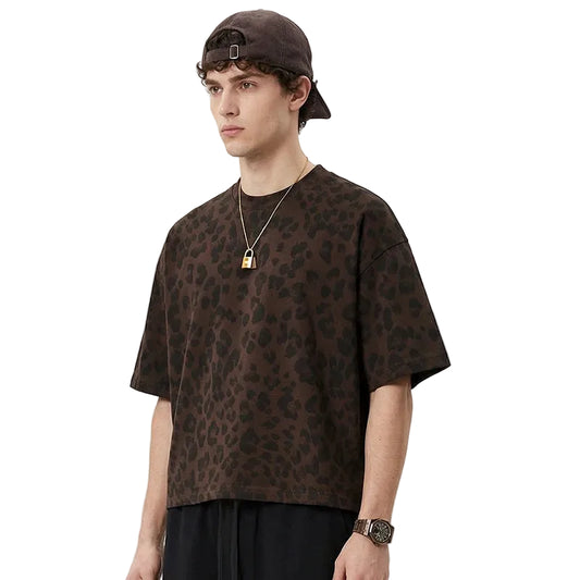 Boxy Leopard T-Shirt