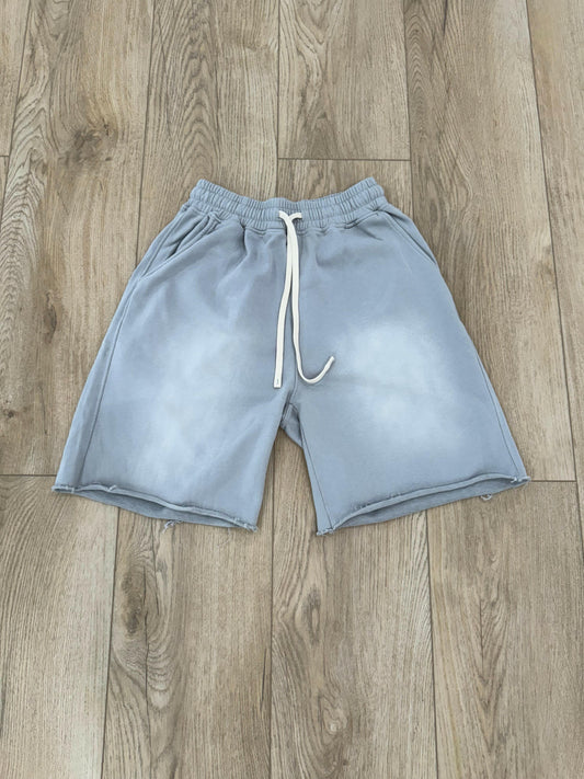Faded Heather Gray Sweatshorts - Kore Clothing