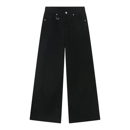 Black Baggy Jeans Kore Clothing
