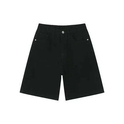 Black Baggy Jorts Kore Clothing