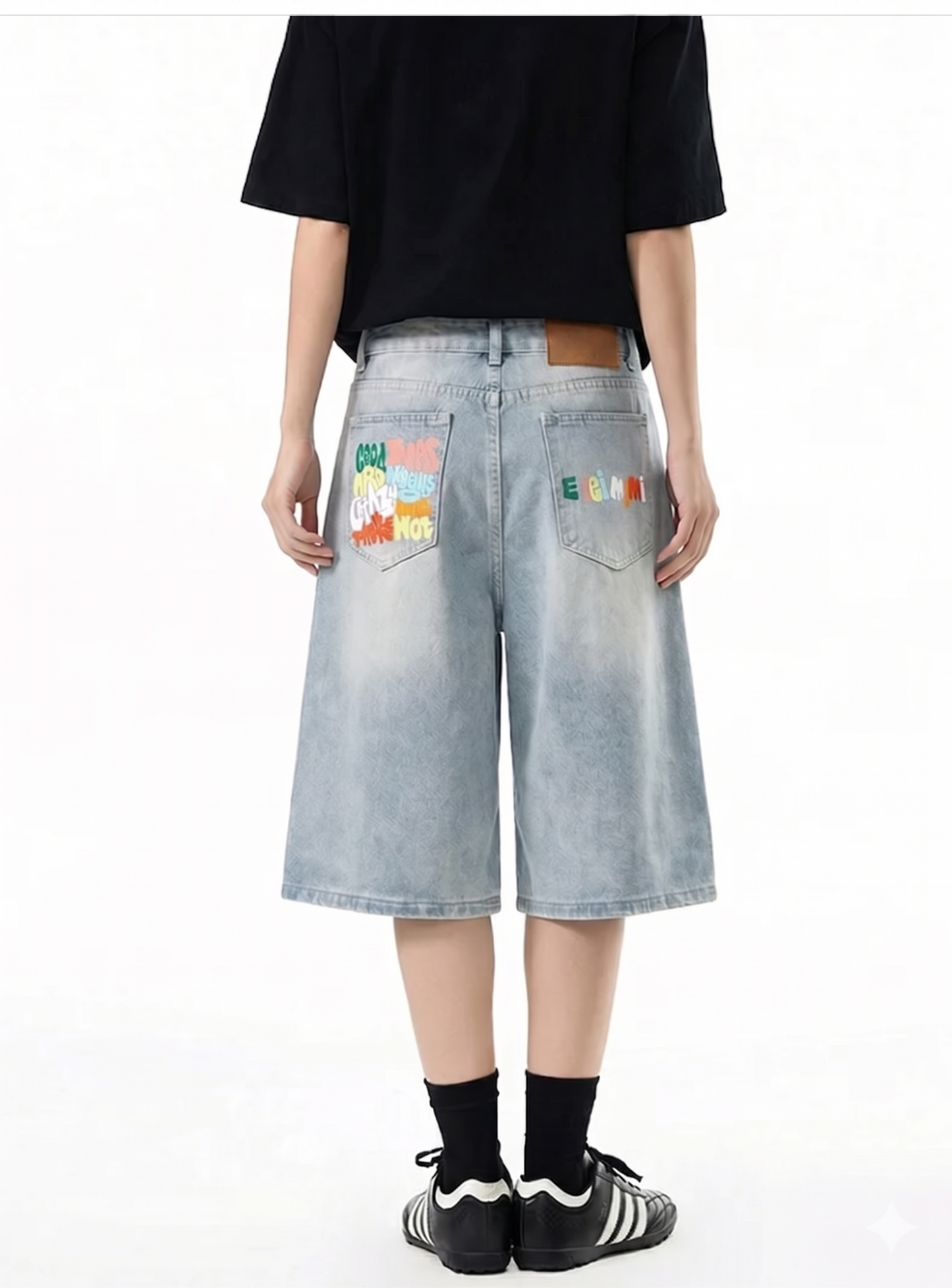 Graffiti Baggy Long Jorts
