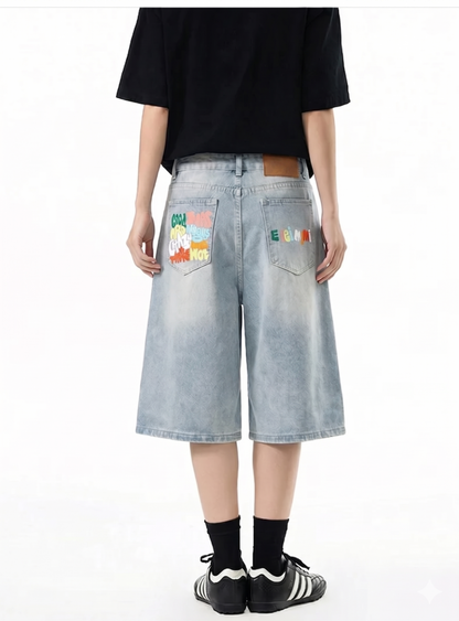 Graffiti Baggy Long Jorts