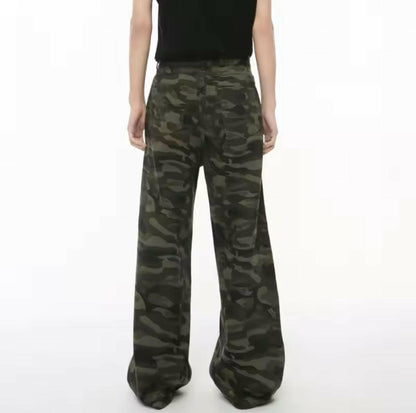 Camo Baggy Jeans - Kore Clothing