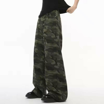 Camo Baggy Jeans - Kore Clothing