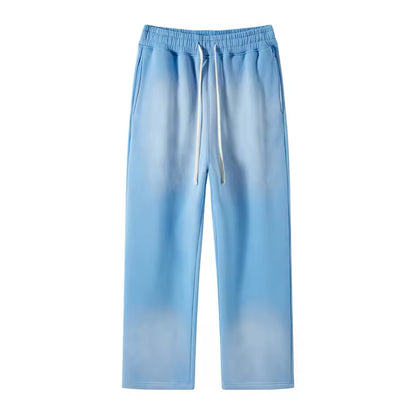 Faded Light Blue Sweatpants - Kore Clothing