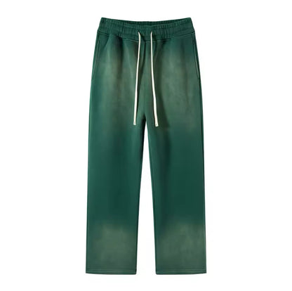 Faded Dark Green Sweatpants - Kore Clothing