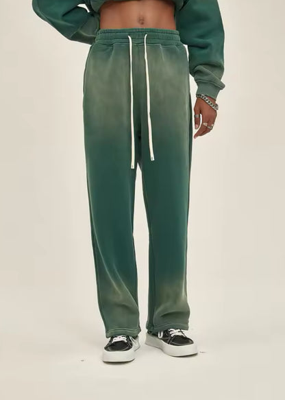 Faded Navy Blue Sweatpants - Kore Clothing