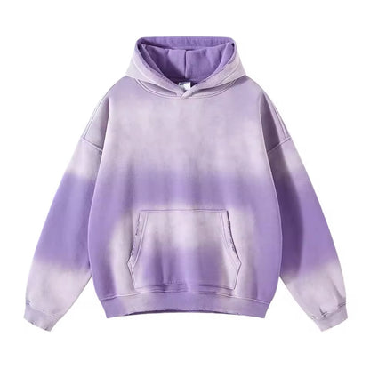 Faded Purple Hoodie - Kore Clothing