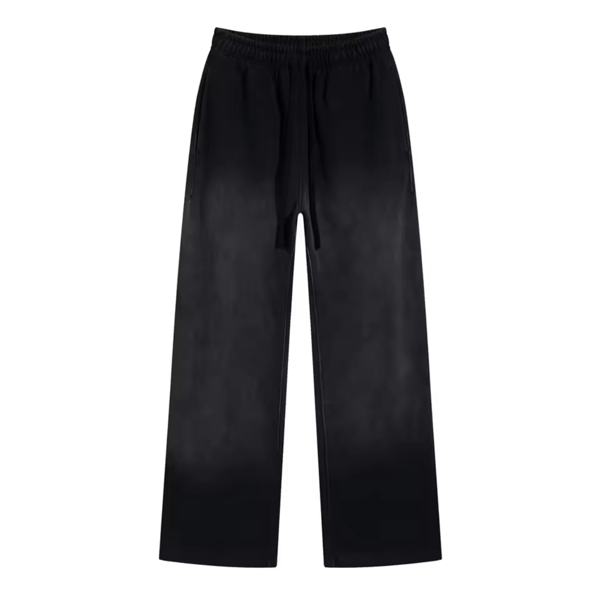 Black Washed Sweatpants - Kore Clothing