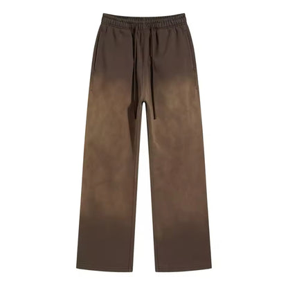 Brown Washed Sweatpants - Kore Clothing