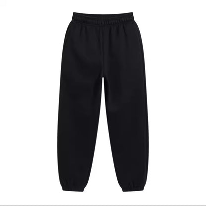 Black Cuffed Sweatpants - Kore Clothing