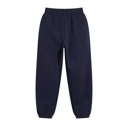 Navy Blue Cuffed Sweatpants - Kore Clothing