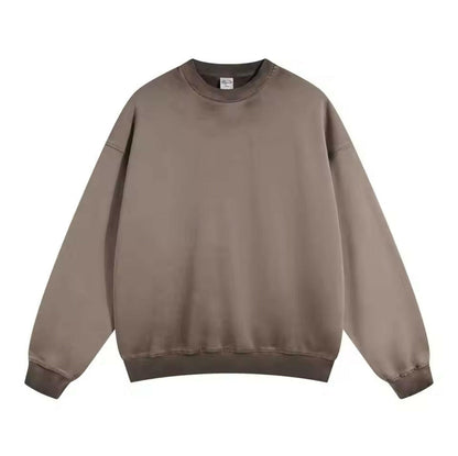 Faded Brown Crewneck Sweatshirt - Kore Clothing
