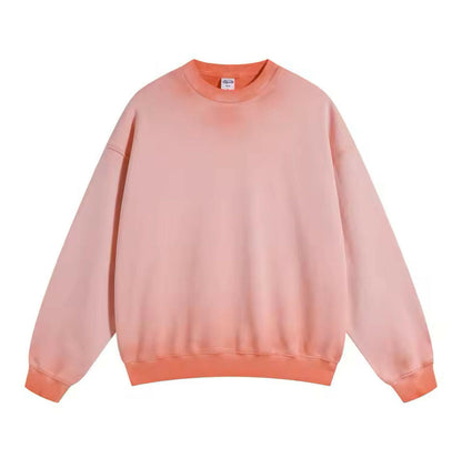 Faded Orange Crewneck Sweatshirt - Kore Clothing