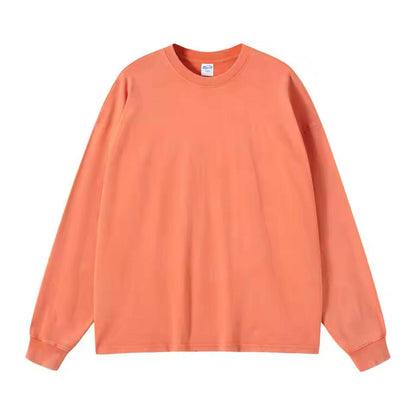 Faded Orange Long Sleeve Shirt - Kore Clothing