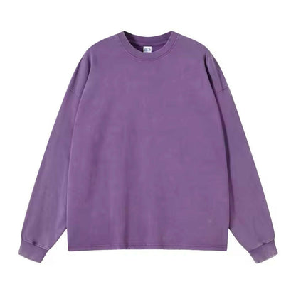 Faded Purple Long Sleeve Shirt - Kore Clothing
