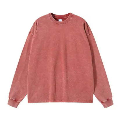 Faded Red Long Sleeve Shirt