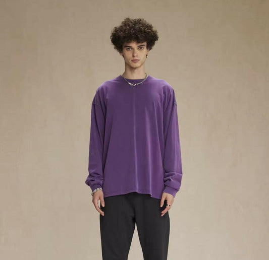 Faded Pink Long Sleeve Shirt - Kore Clothing