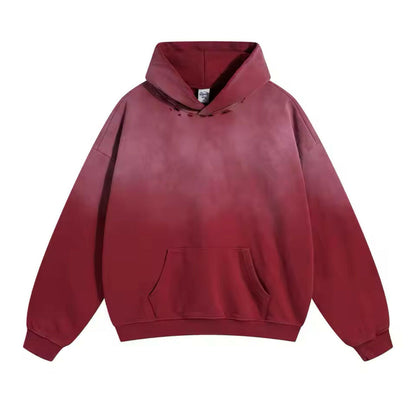 Gradient Red Hoodie