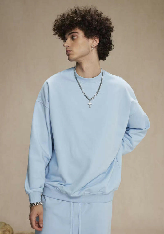 Light Blue Crewneck Sweatshirt