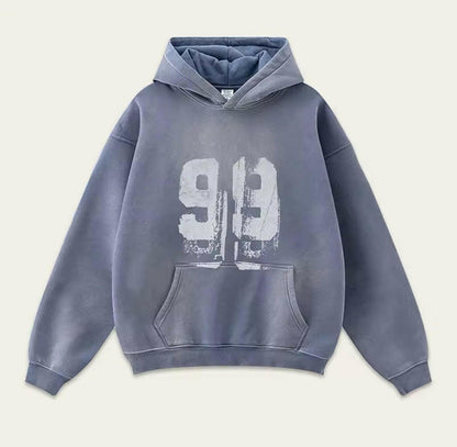 Faded Blue 99 Hoodie