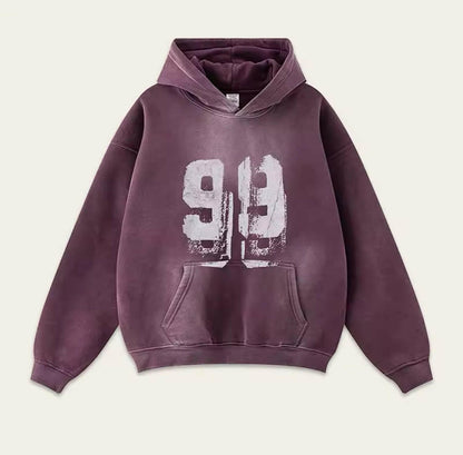 Faded Burgundy 99 Hoodie