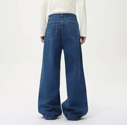 Blue Dad Baggy Jeans