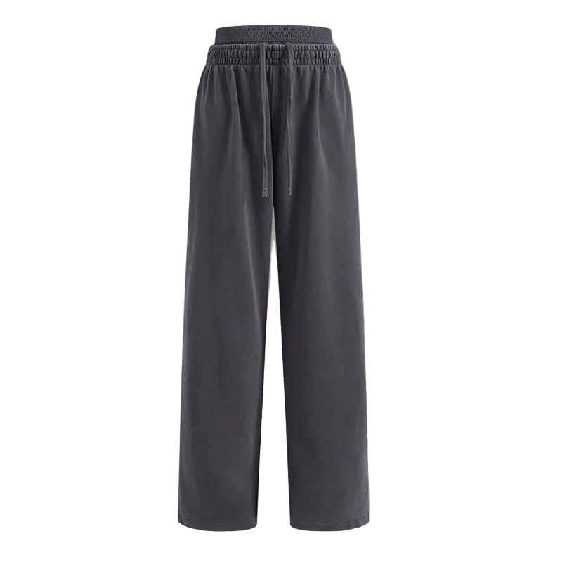 Womens Double Waisted Sweatpants