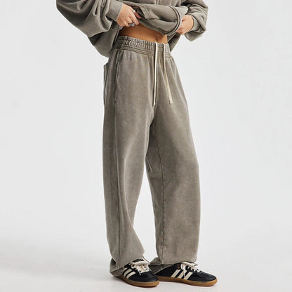 Faded Wide Leg Sweatpants