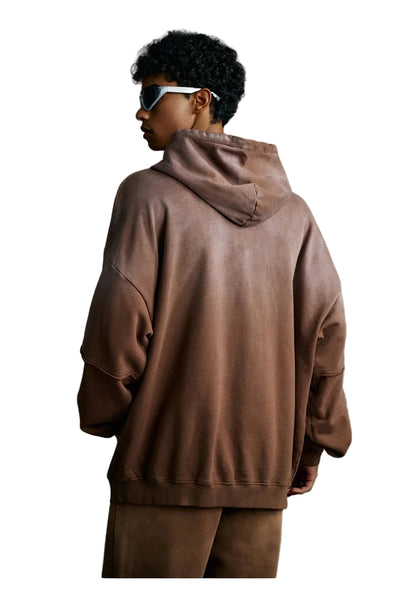 Gradient Double Layered Hoodie