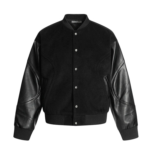 Black Varsity Jacket