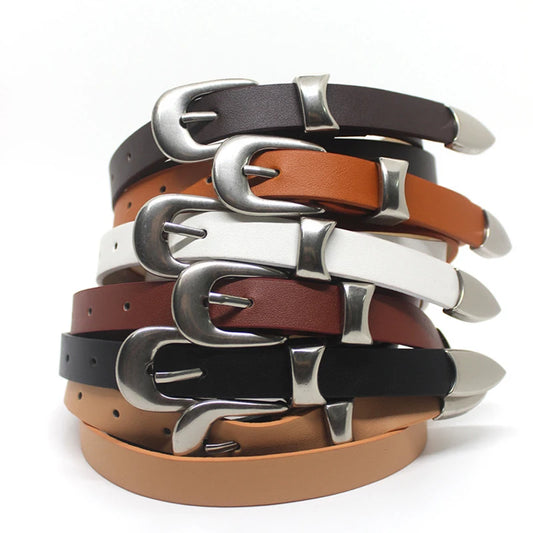 Metal Crest Belt