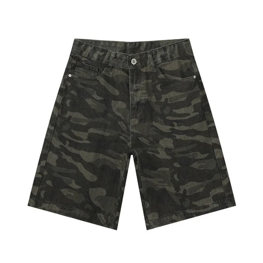 Dark Camo Baggy Jorts